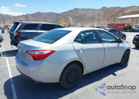 2014 Toyota Corolla Le из США, поврежденный, VIN 2T1BURHE6EC132985